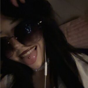 Guess Oversized Gradient Sunglasses - Black/Purple Tint with Silver Hardware